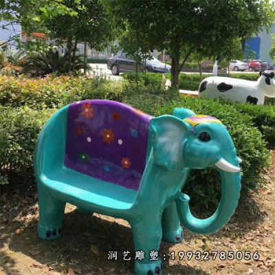 广场玻璃钢座椅雕塑