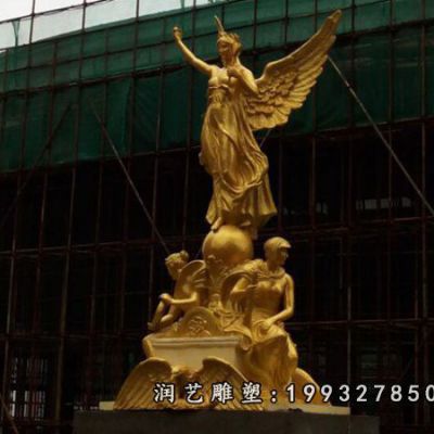 铜雕西方人物雕塑