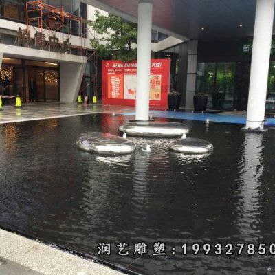 户外不锈钢景观石雕塑