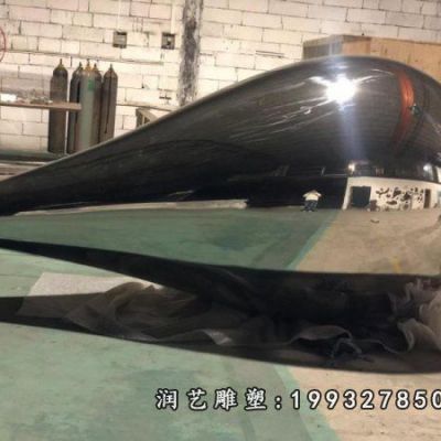 城市不锈钢水滴雕塑