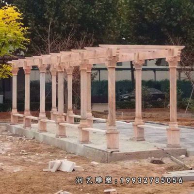 商场长廊景观石雕