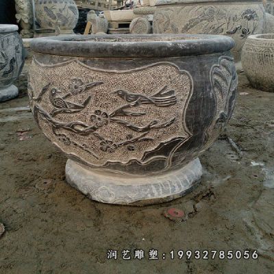 公司水缸景观石雕