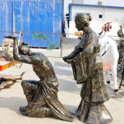 景区典故人物铜雕