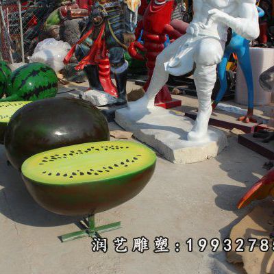 学校玻璃钢水果雕塑