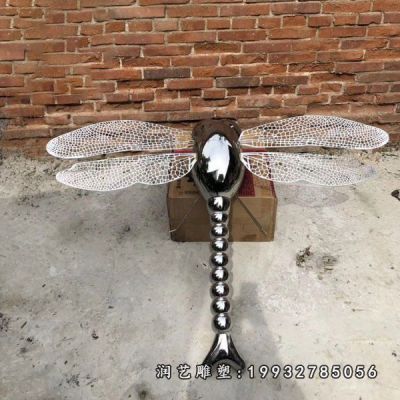 商场不锈钢蜻蜓雕塑