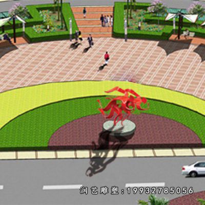 公园不锈钢运动人物雕塑