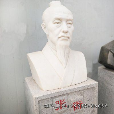 广场张衡人物石雕