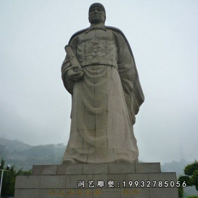 学校郑和人物石雕