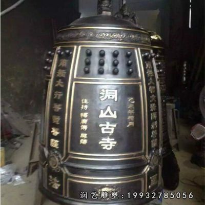 广场景观钟铜雕