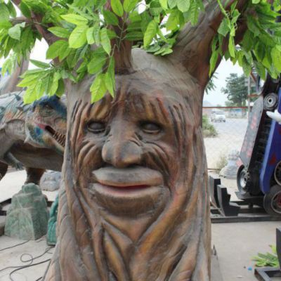 小区玻璃钢树景观雕塑