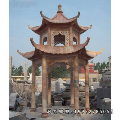 园林景观凉亭石雕