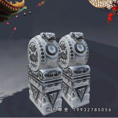 公司抱鼓石景观石雕