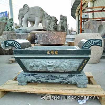 庭院香炉景观石雕