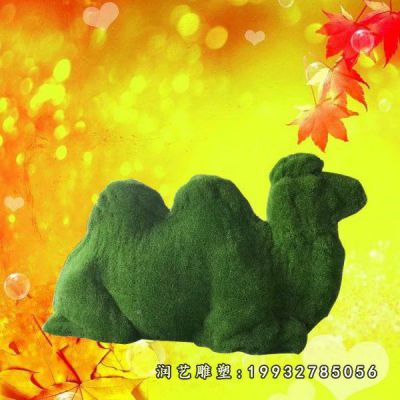 景区玻璃钢骆驼雕塑