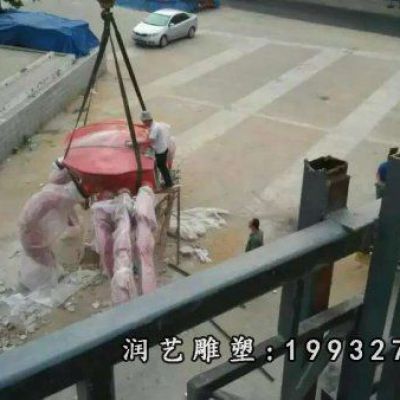 商场不锈钢螃蟹雕塑