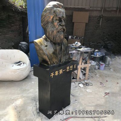 公司马克思人物铜雕