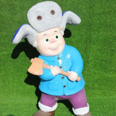 景区玻璃钢熊出没雕塑