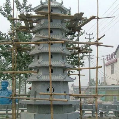 园林石塔景观雕塑