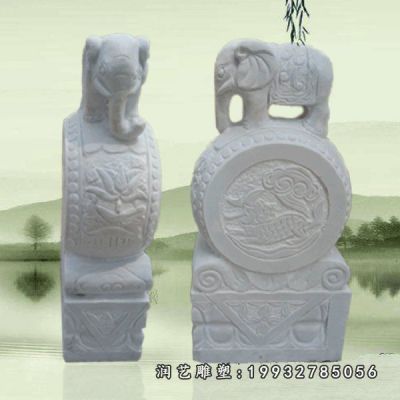 酒店景观抱鼓石石雕