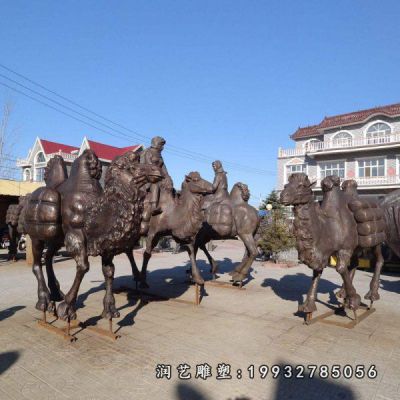 庭院动物骆驼铜雕