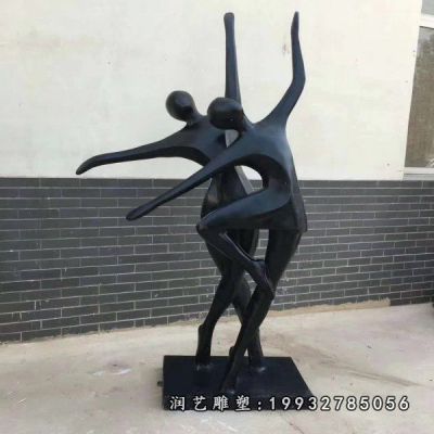 街道演奏人物铜雕